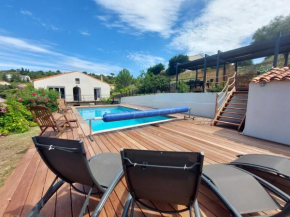 Villa tout confort clim piscine wifi 7 personnes